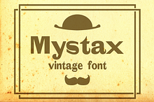 Mystax - Vintage Font