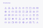 340 Icons Bundle for the Future, a Solid Icon by Jump Studio (Thumbnail 16 of 16)