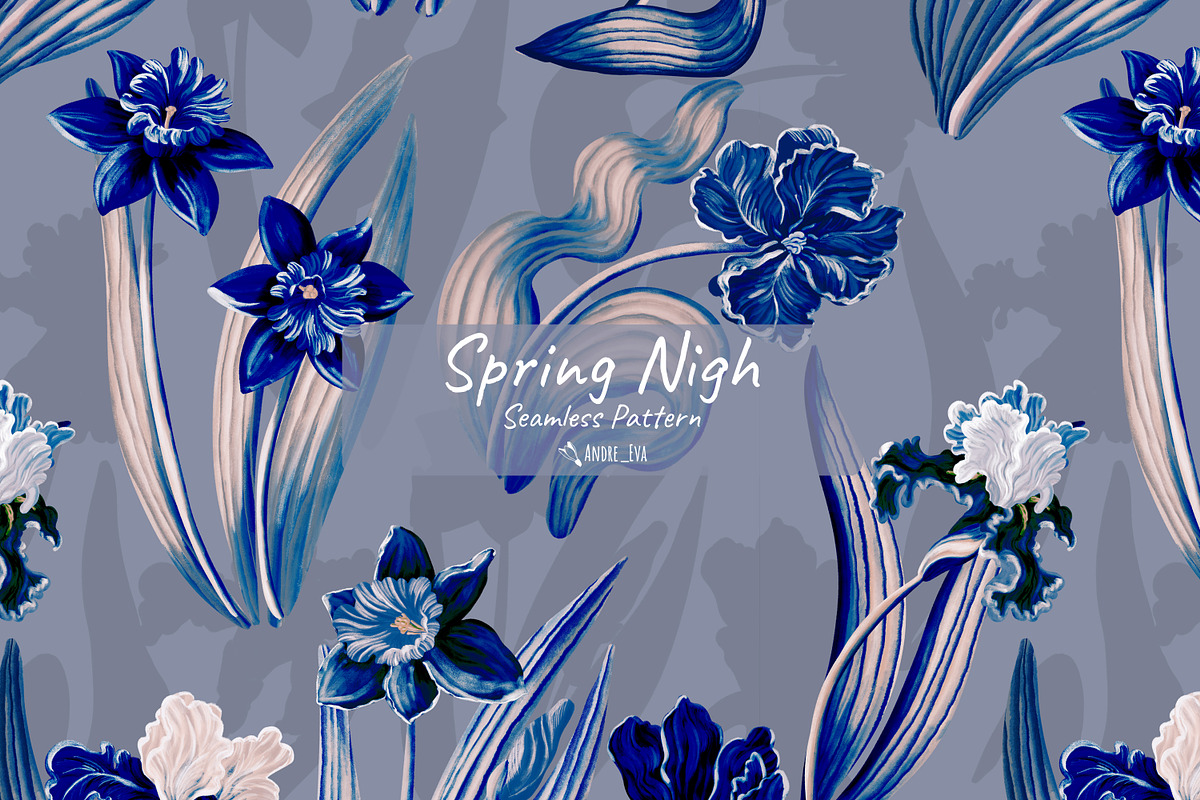 Spring night, a Pattern Graphic by Andre_Eva (Photo 1 of 8)