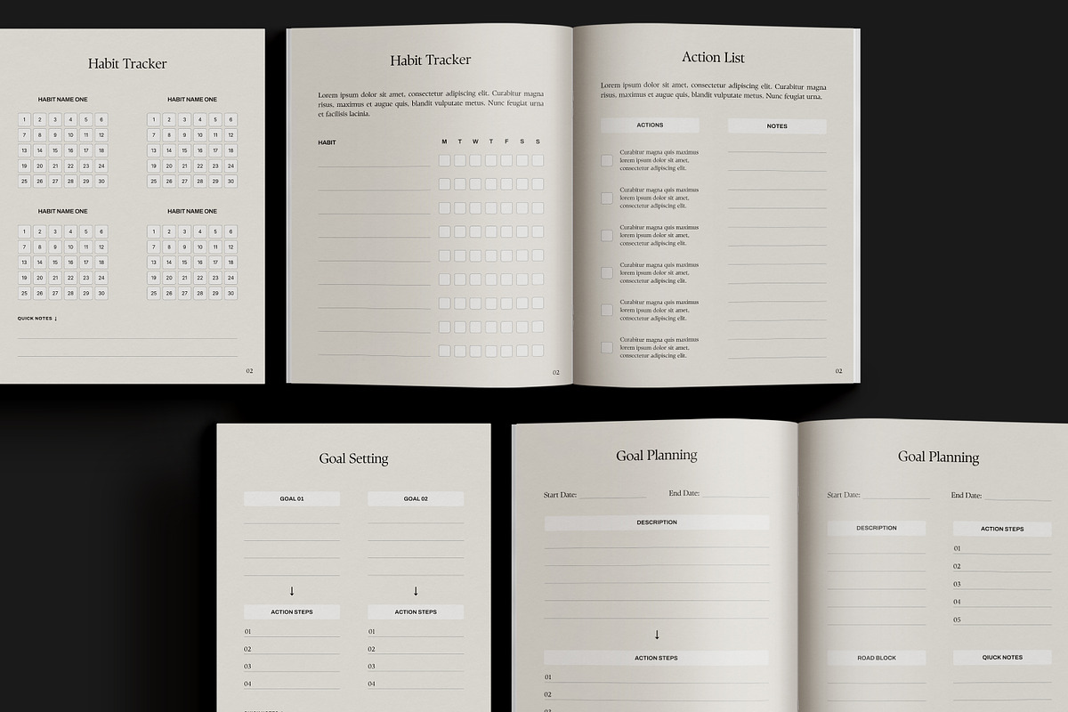 Editorial Workbook Template, a Magazine Template by Wildnun Studio (Photo 15 of 24)