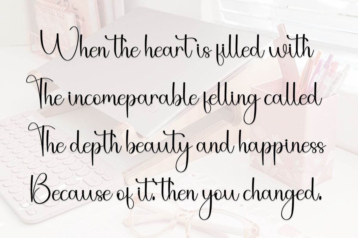 Bigmom, a Handwritten Font by FreshTypeINK (Photo 5 of 8)