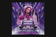 DJ Flyer Template, a Flyer Template by Bornx Design (Thumbnail 3 of 5)