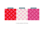 Love Heart Candy Seamless Pattern, a Pattern Graphic by MelanthaGraphics (Thumbnail 3 of 5)