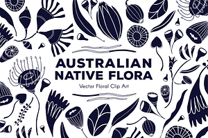 Australian Flora Vector Set