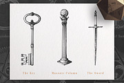 MYSTIC SYMBOLS magic collection, a Decorative Illustration by Chewie Co (Thumbnail 16 of 26)