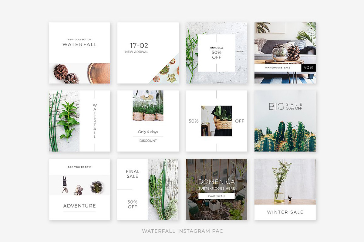 Light Instagram Bundle, a Social Media Template by Swiss_cube (Photo 5 of 8)