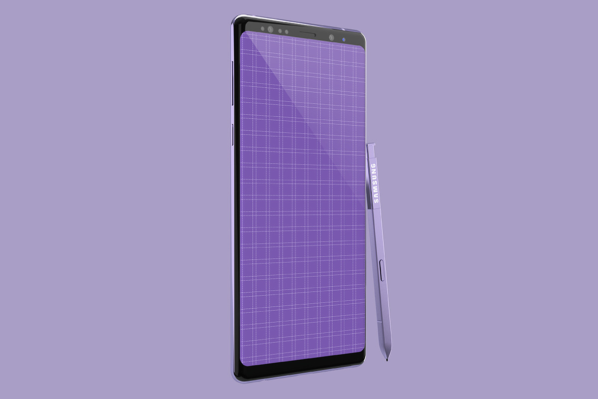 Samsung Galaxy Note 8 Design Mockup, an Android Mockup by illustrated (Photo 14 of 14)