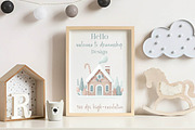 Christmas Gingerbread House Clipart, an Illustration by CreationArt (Thumbnail 4 of 6)
