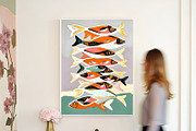 Styled Art Print Mockup 01, a Household Mockup by The Wall Art Mockup Shop (Thumbnail 2 of 2)