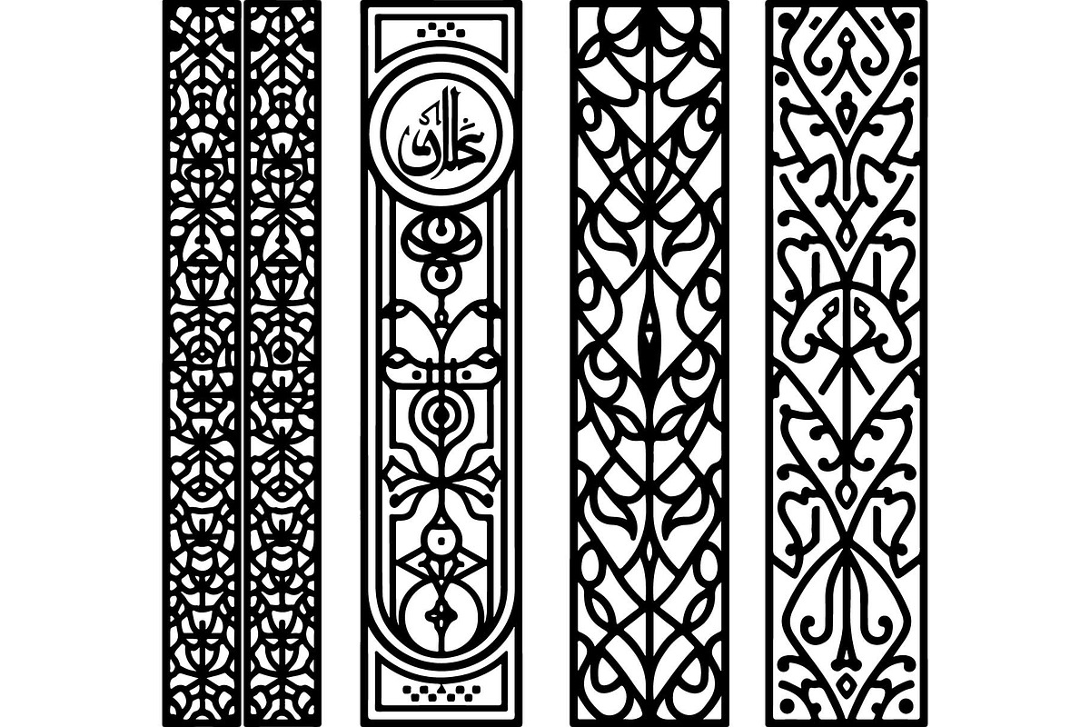 Geometric laser cut Set, an Object Graphic by jahid234 (Photo 4 of 5)