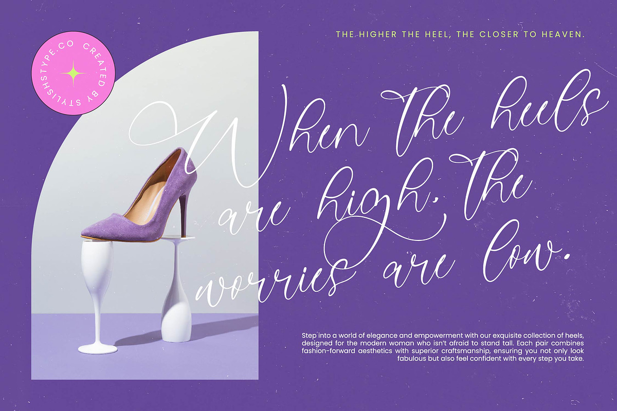 Julieta Imelda Stylish Calligraphy, a Script Font by stylishtype.co (Photo 10 of 20)