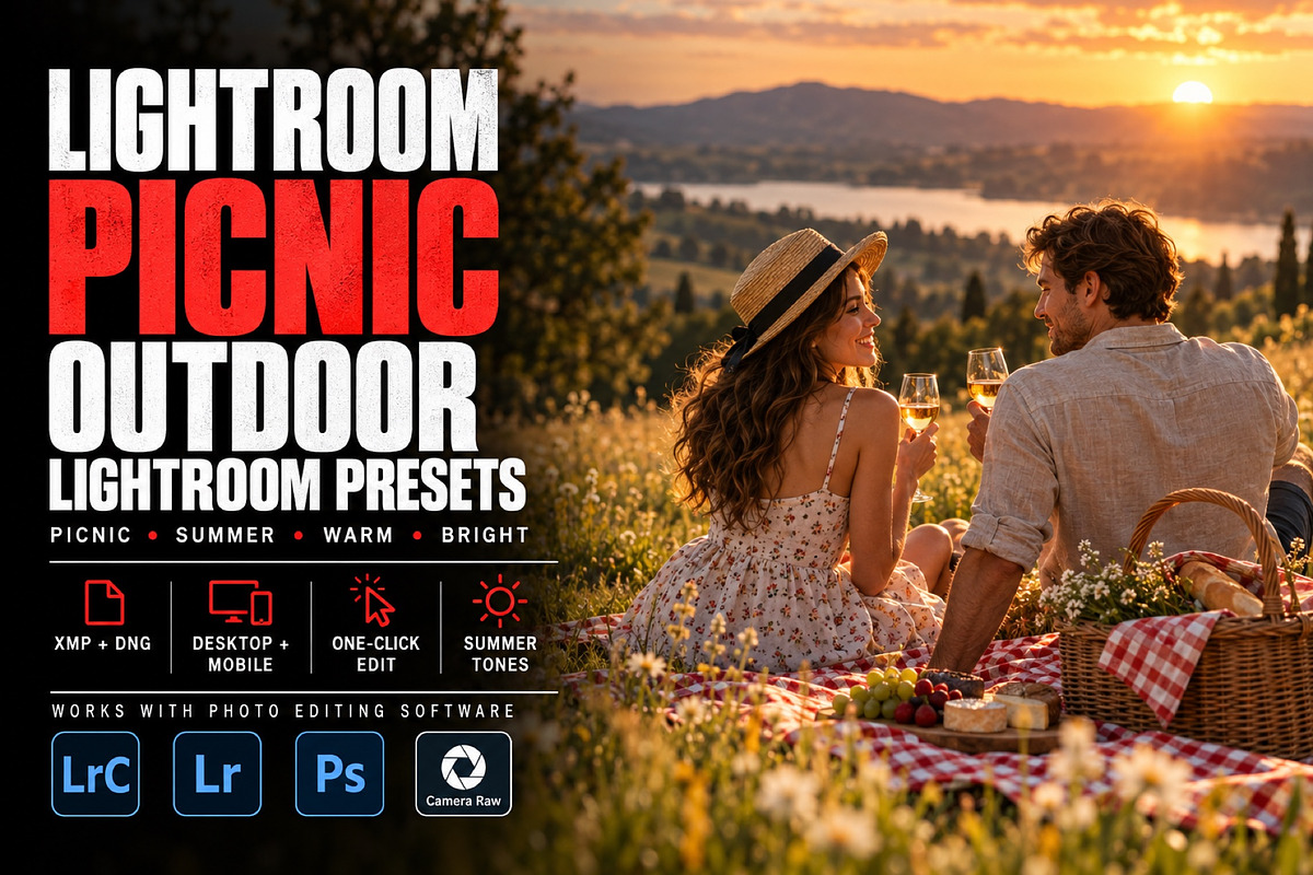 Picnic Outdoor Lightroom Presets, a Preset Add-On by AAA Presets (Photo 1 of 17)