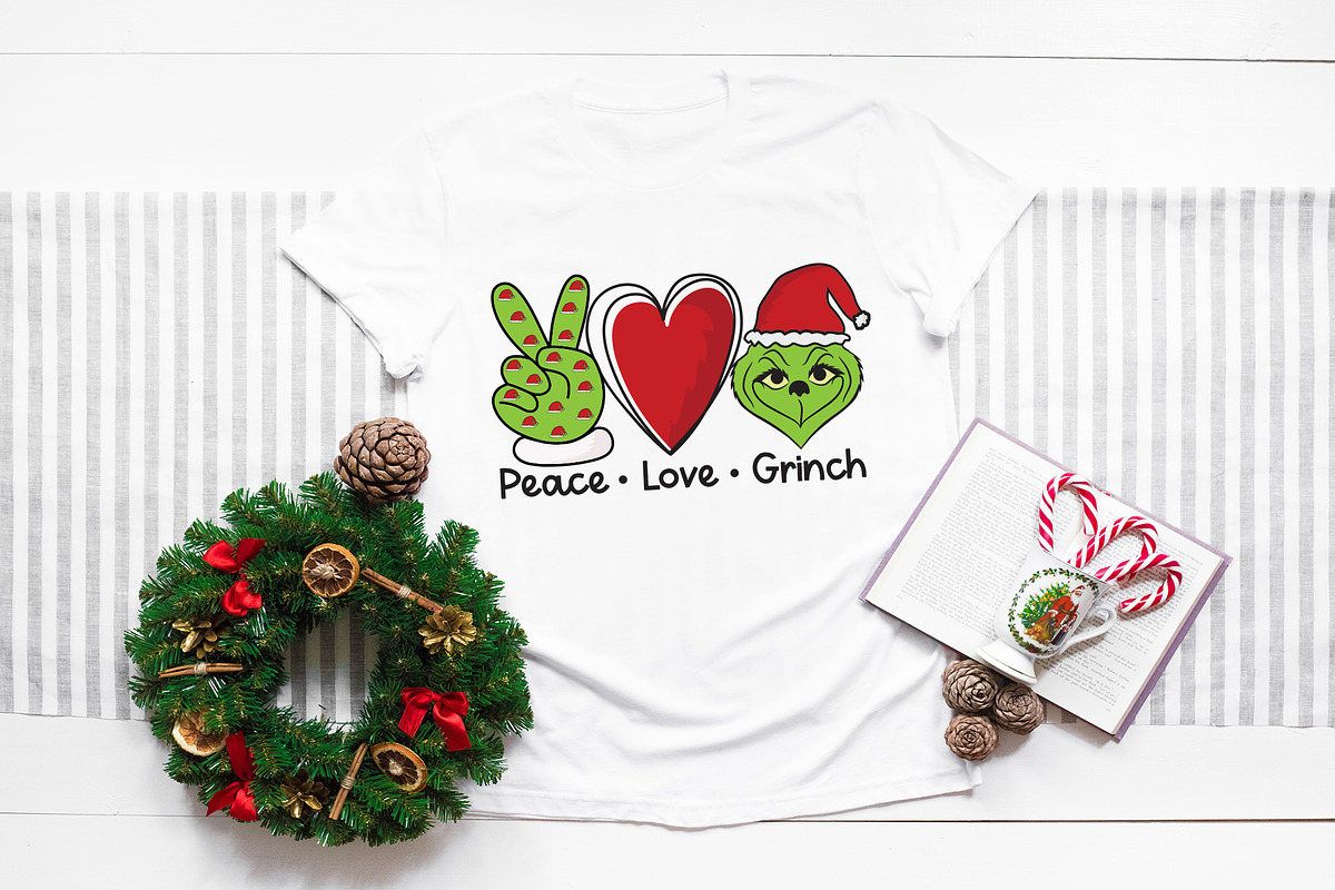 Peace Love Christmas PNG Bundle, a Graphic by CraftlabSVG (Photo 11 of 14)