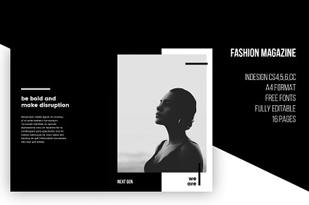 Fashion Magazine - InDesign Template
