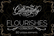 Calligraphy Flourish Vintage Pack, an Object Graphic by ZenLettering (Thumbnail 1 of 5)