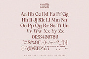 Vanilla Ravioli | Chic Ligature Font, a Serif Font by Pentagonistudio (Thumbnail 10 of 10)