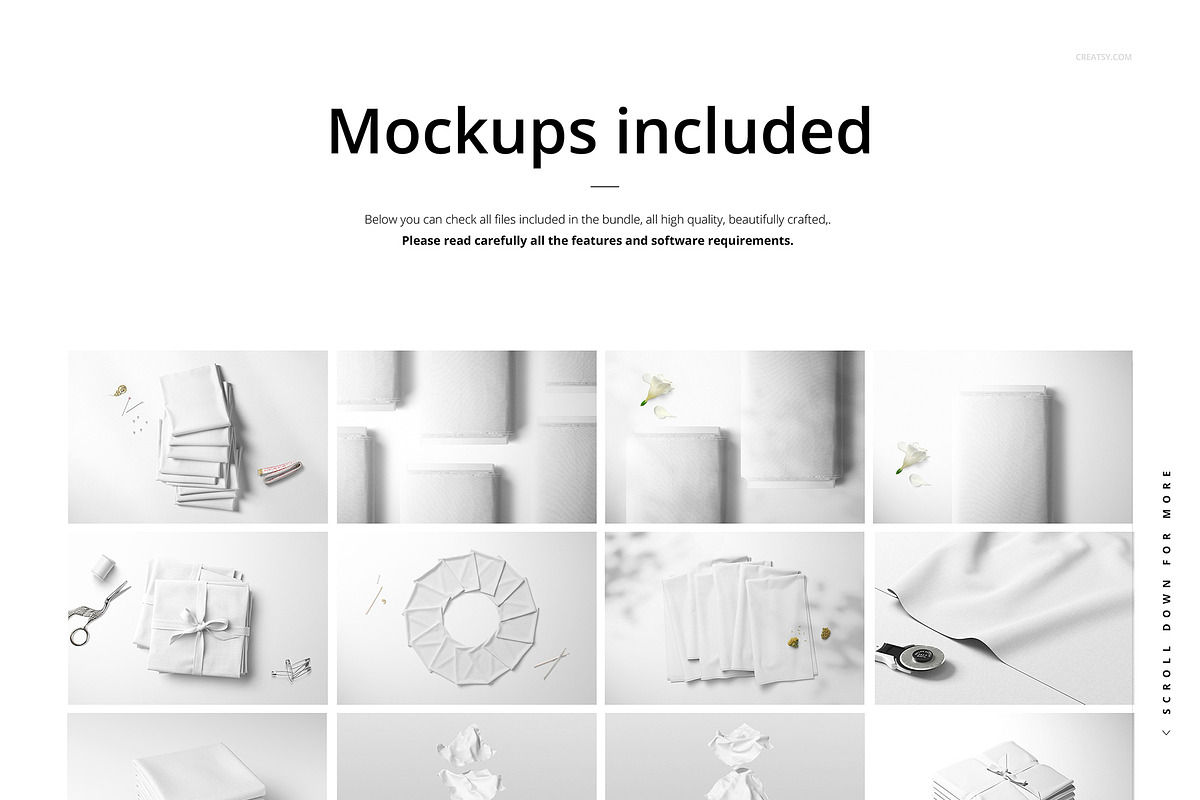 Fabric Factory v.6 Mockup Bundle, a Merchandise Mockup by creatsy5 (Photo 2 of 13)