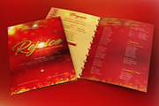 Rejoice Christmas Cantata Program, a Brochure Template by Godserv Designs (Thumbnail 3 of 5)