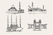 Mosque Minimalist Illustration, an Object Illustration by Adora ARTS (Thumbnail 3 of 8)