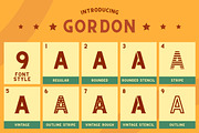 CS Gordon Font Family, a Font by Craft Supply Co. (Thumbnail 5 of 5)