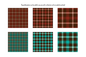 Seamless Autumn Plaids