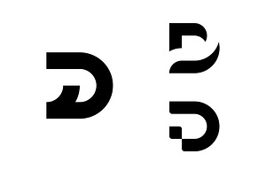 D Logo Design and template. Creative, a Branding & Logo Template by T.Vooka