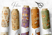 Odisha Floral Patterns & Motifs, a Pattern Graphic by Zeesi Design Garden (Thumbnail 4 of 12)