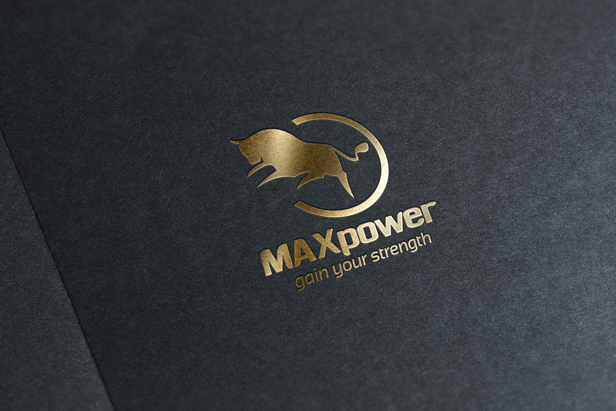 Max Power Logo Template, a Branding & Logo Template by GladicMonster (Photo 6 of 10)