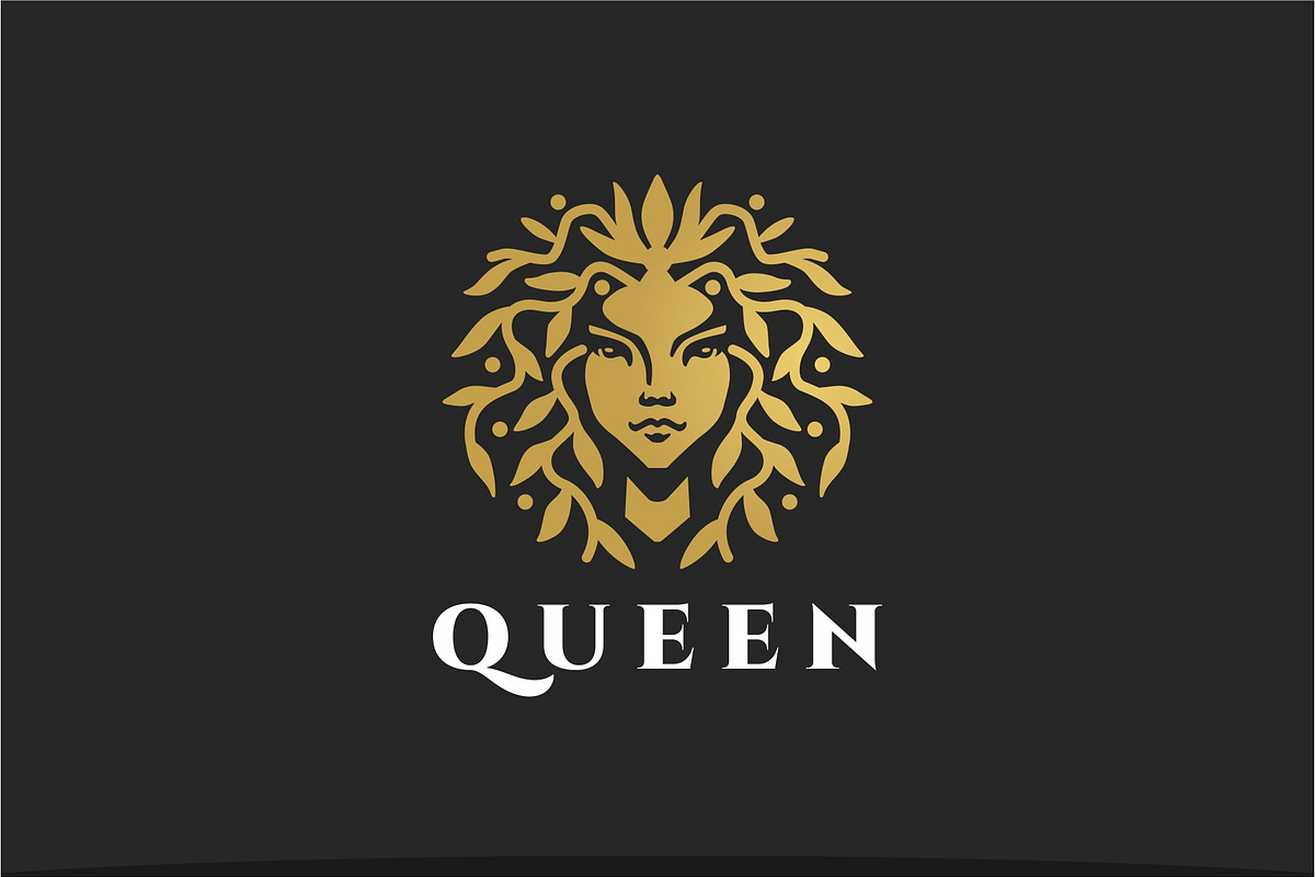 Queen Nature Logo Template, a Branding & Logo Template by Metrolinevision (Photo 2 of 2)