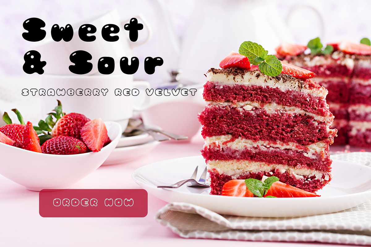 Retro Bubble Display Font-Jelly Soda, a Handwritten Font by ZoloDesignHub (Photo 6 of 9)