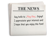 Playnow Handwriting Font, a Handwritten Font by Ruddean2109 (Thumbnail 10 of 10)