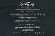 Sienthas // Handwritten Script Font, a Script Font by HanzelSpace Studio (Thumbnail 9 of 9)