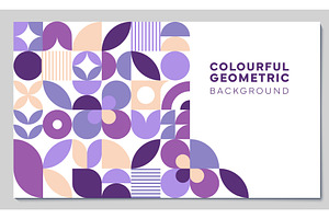 Abstract background purple pattern, a Decorative Illustration by Buch&Bee
