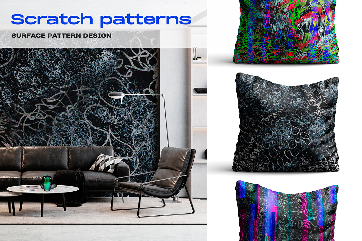 Scratch patterns, a Pattern Graphic by ANAKOTO (Photo 8 of 10)
