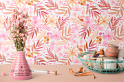 Sweet Pink Watercolor Pattern, a Pattern Graphic by Webvilla Studio (Thumbnail 3 of 6)