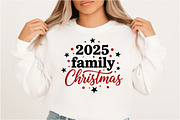 Family Christmas 2025 Shirt Design P, an Illustration by DreamArtGraphic (Thumbnail 2 of 5)
