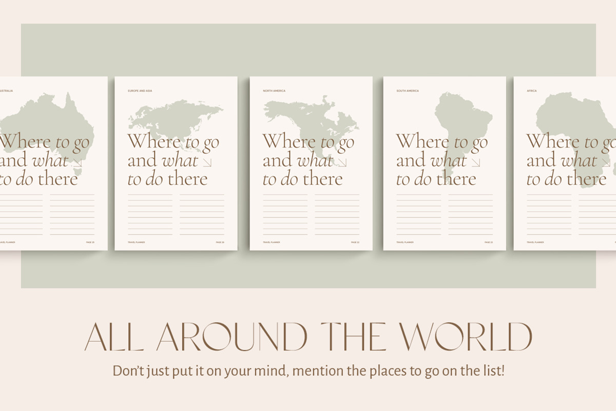 Planner 2024 Self-Growth CANVA PS, a Magazine Template by Eviory (Photo 21 of 27)