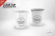 Clear Film Seal Cups PackagingMockup, a Cups & Container Mockup by INCDesign (Thumbnail 1 of 7)