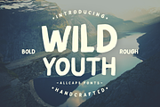 Wild Youth Typeface, a Font by Ilham Herry (Thumbnail 1 of 5)