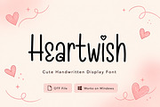 Heartwish, a Handwritten Font by Wow Magic (Thumbnail 5 of 5)