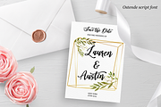 Ostende, a Script Font by Larin Type Co. (Thumbnail 5 of 9)