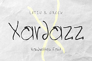 Xardazz Handwriting Font, a Handwritten Font by iframe fonts (Thumbnail 1 of 8)