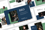 Reo : Photo Business Powerpoint, a Presentation Template by Punkl Camp (Thumbnail 1 of 16)