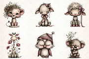 Whimsical Baby Animal Watercolor, an Illustration by DreamCafeArt (Thumbnail 8 of 8)