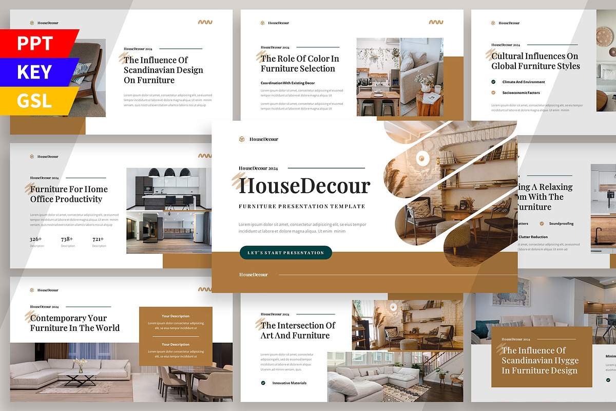 HouseDecour - Furniture Presentation, a Presentation Template by Haidezign (Photo 1 of 4)