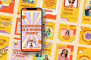 Sunshine Canva Instagram Template, a Social Media Template by Shinra Labs (Thumbnail 2 of 6)