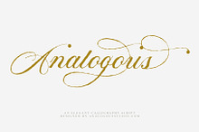 Analogous | Elegant Calligraphy