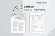 Project Proposal Canva Template, a Presentation Template by B2 Studio (Thumbnail 1 of 10)