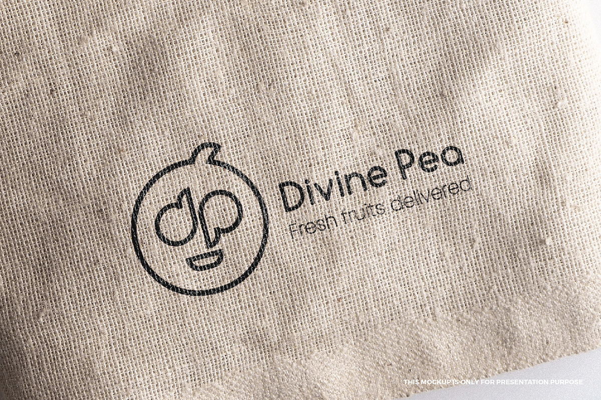 DP logo fruits&veggies icon face, a Branding & Logo Template by MuzaInspires (Photo 6 of 6)