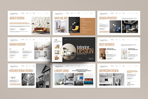 Interior Design Presentation, a Presentation Template by MightyDesign